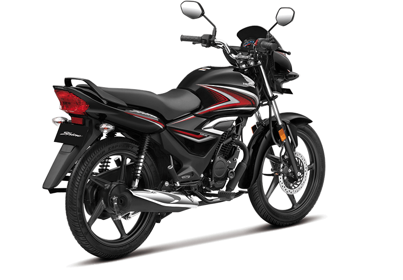 Honda shine deals 125 black colour